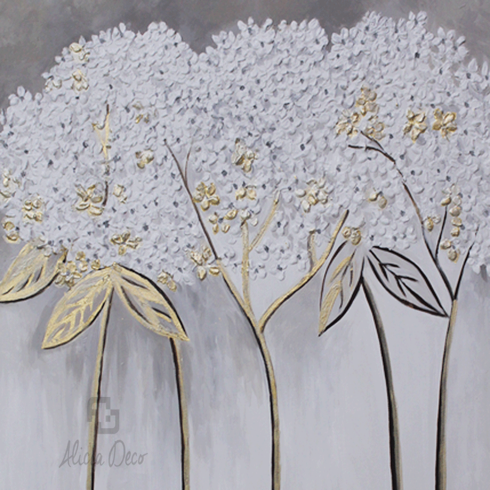 Tableau modern hand painted - Alicia Deco