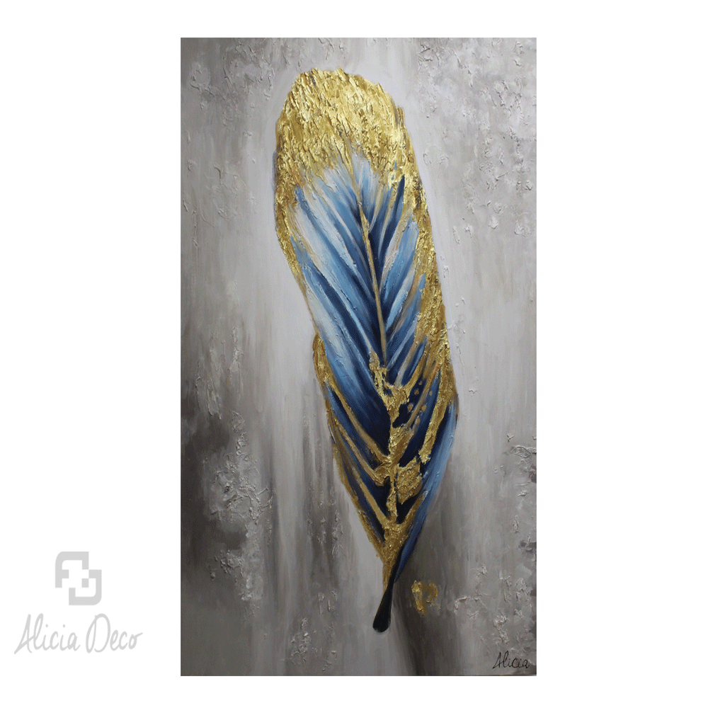 Tableau modern hand painted - Alicia Deco