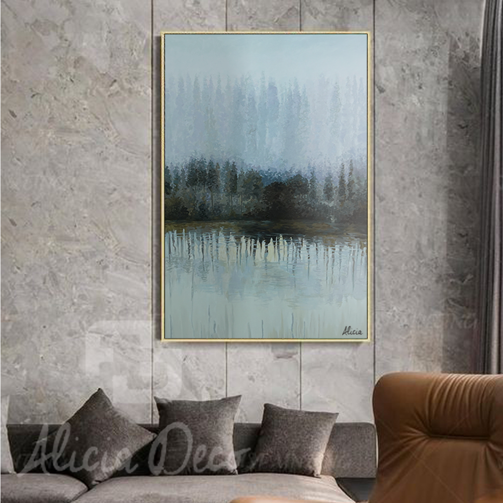Tableau modern hand painted - Alicia Deco
