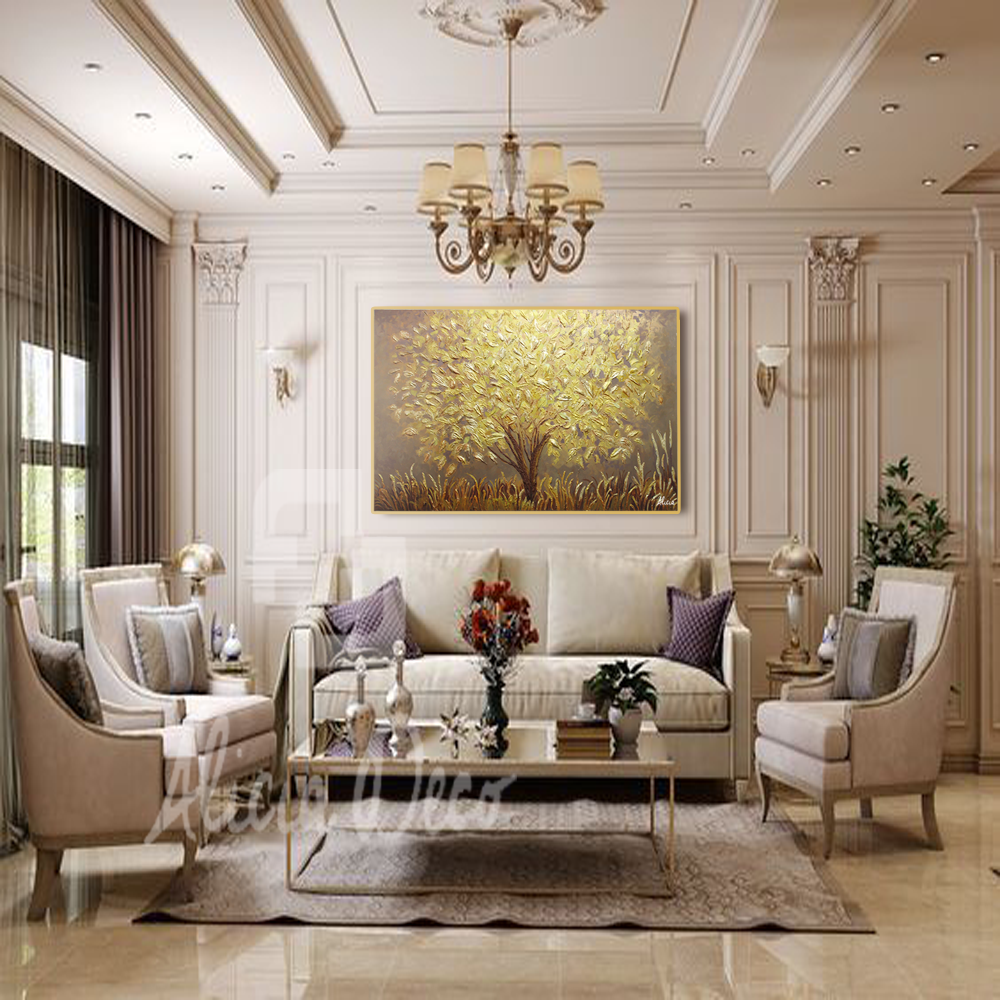 Tableau modern hand painted