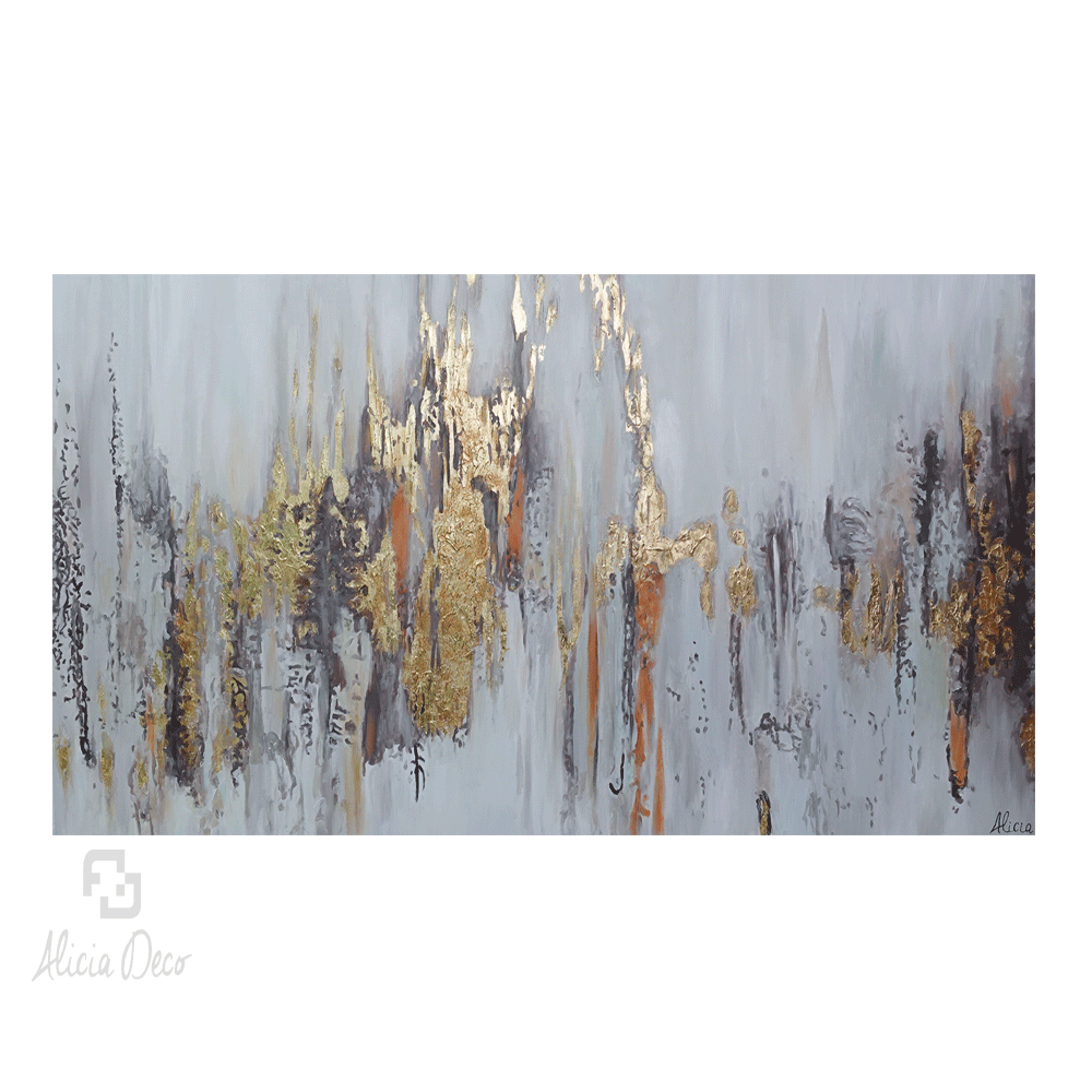 Tableau modern hand painted - Alicia Deco