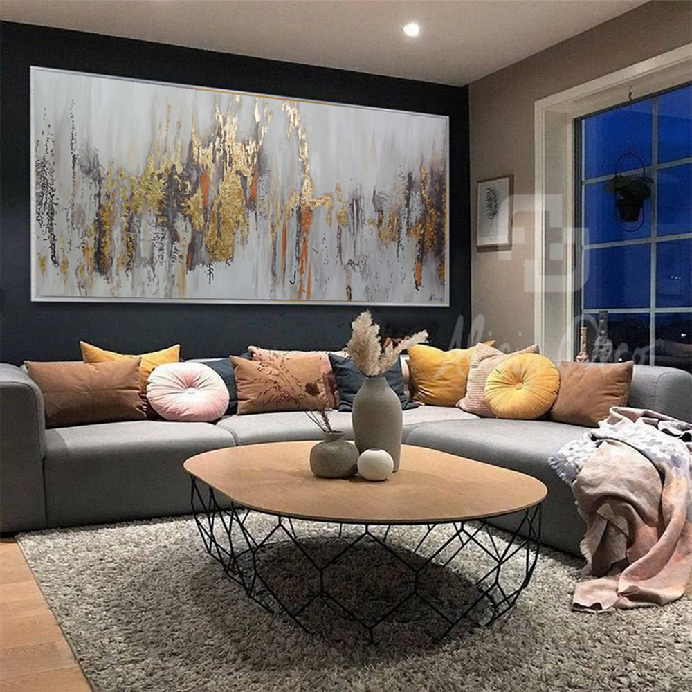 Tableau modern hand painted - Alicia Deco