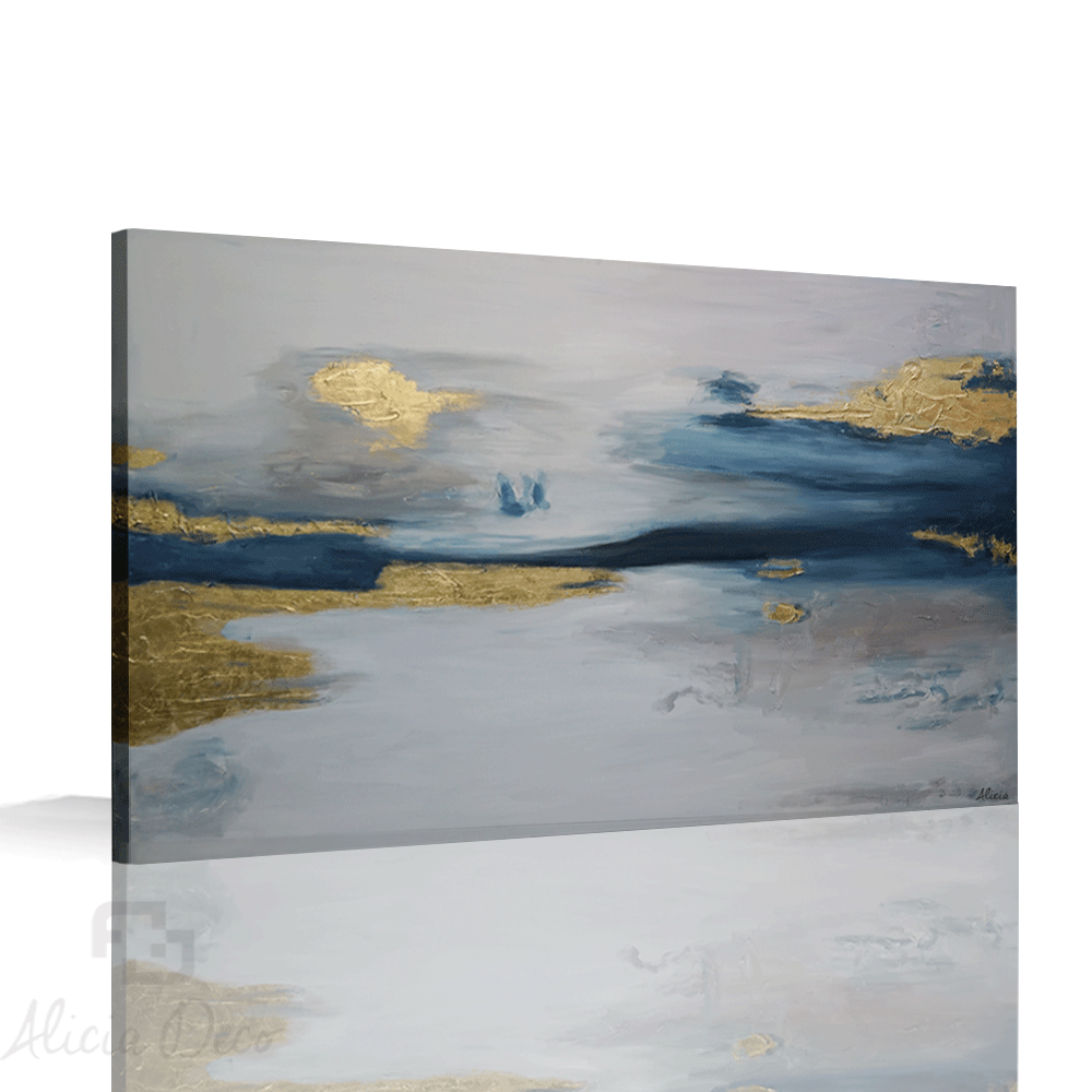 Tableau modern hand painted - Alicia Deco