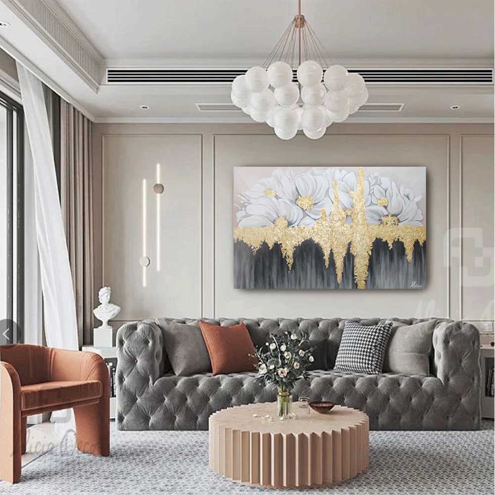 Tableau modern hand painted