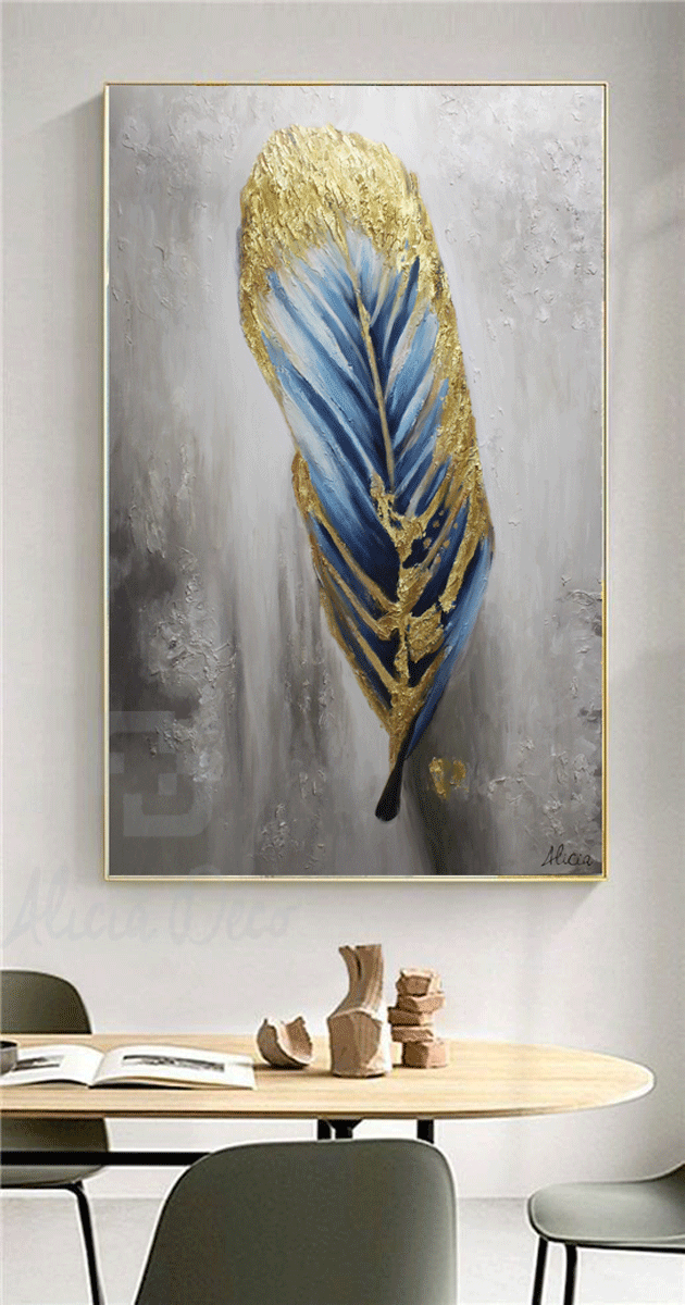 Tableau modern hand painted - Alicia Deco