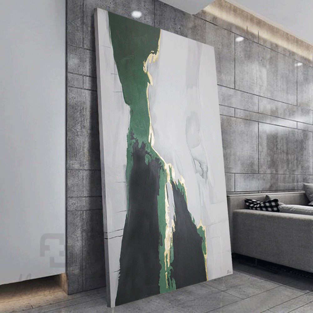 Tableau modern hand painted - Alicia Deco