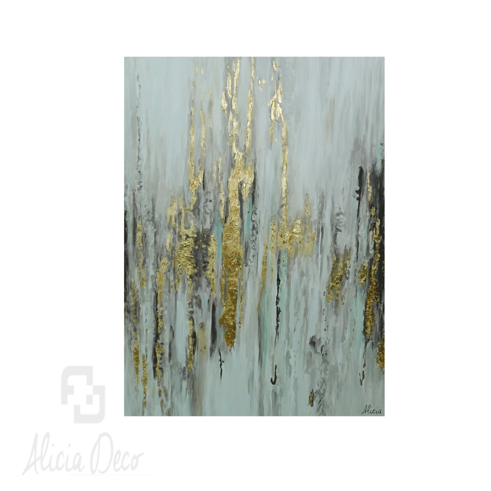 Tableau modern hand painted - Alicia Deco