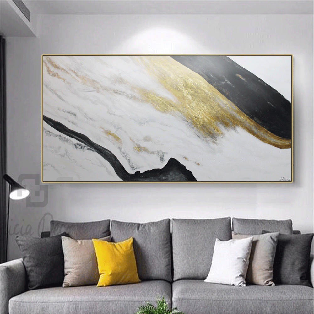 Tableau modern hand painted