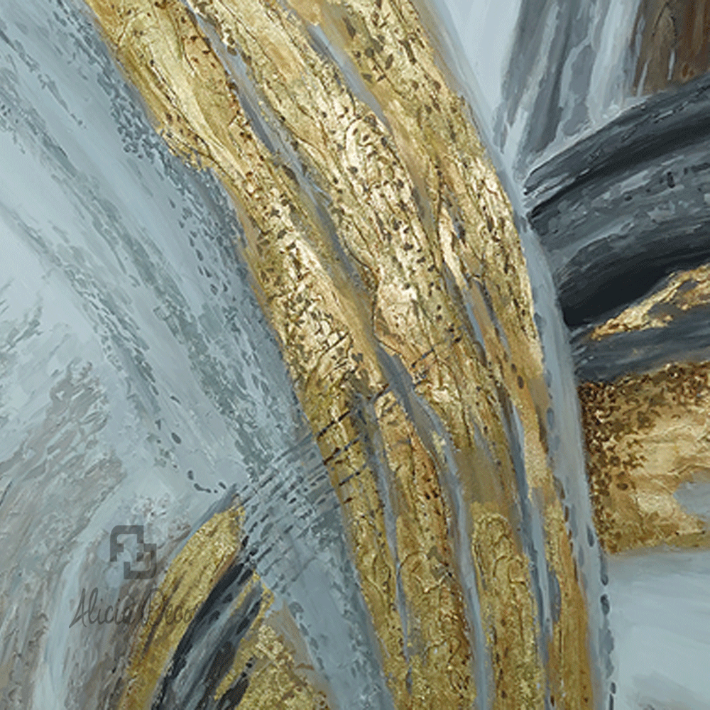 Tableau modern hand painted - Alicia Deco