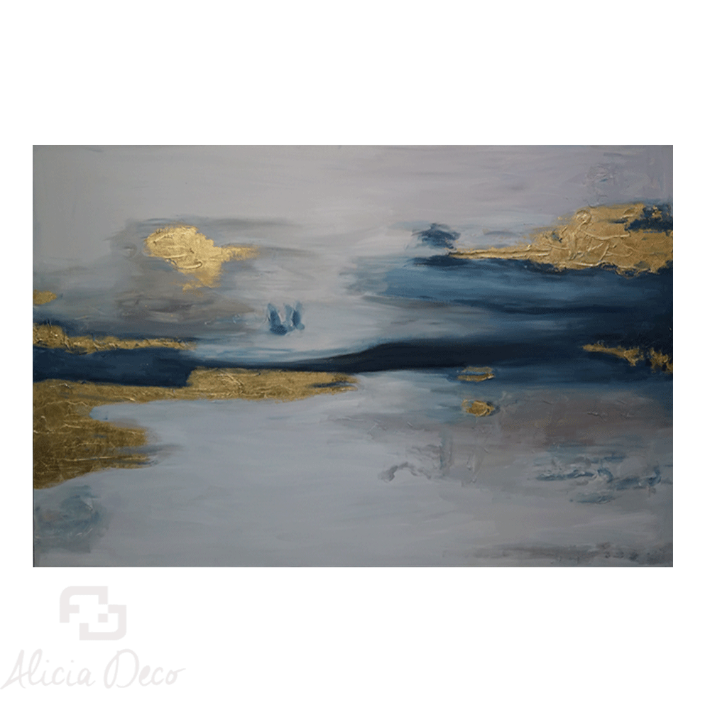 Tableau modern hand painted - Alicia Deco