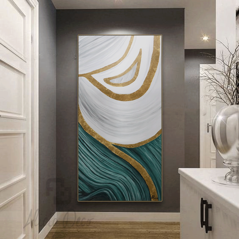 Tableau modern hand painted