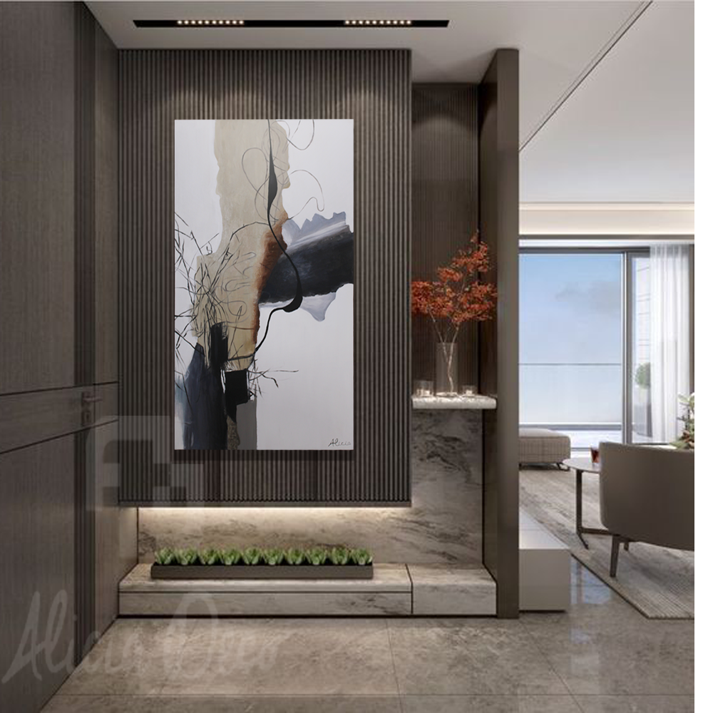 Tableau modern hand painted