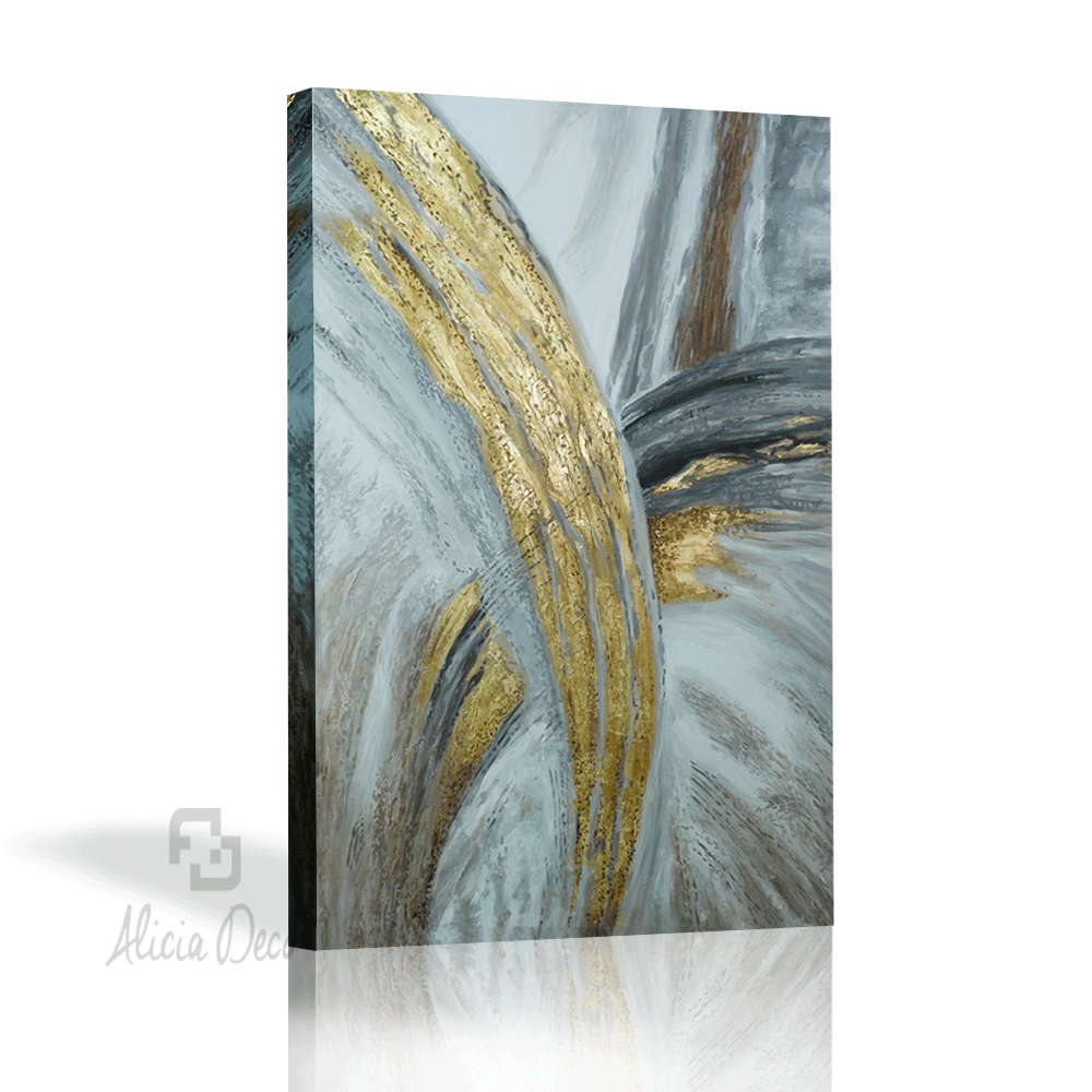 Tableau modern hand painted - Alicia Deco