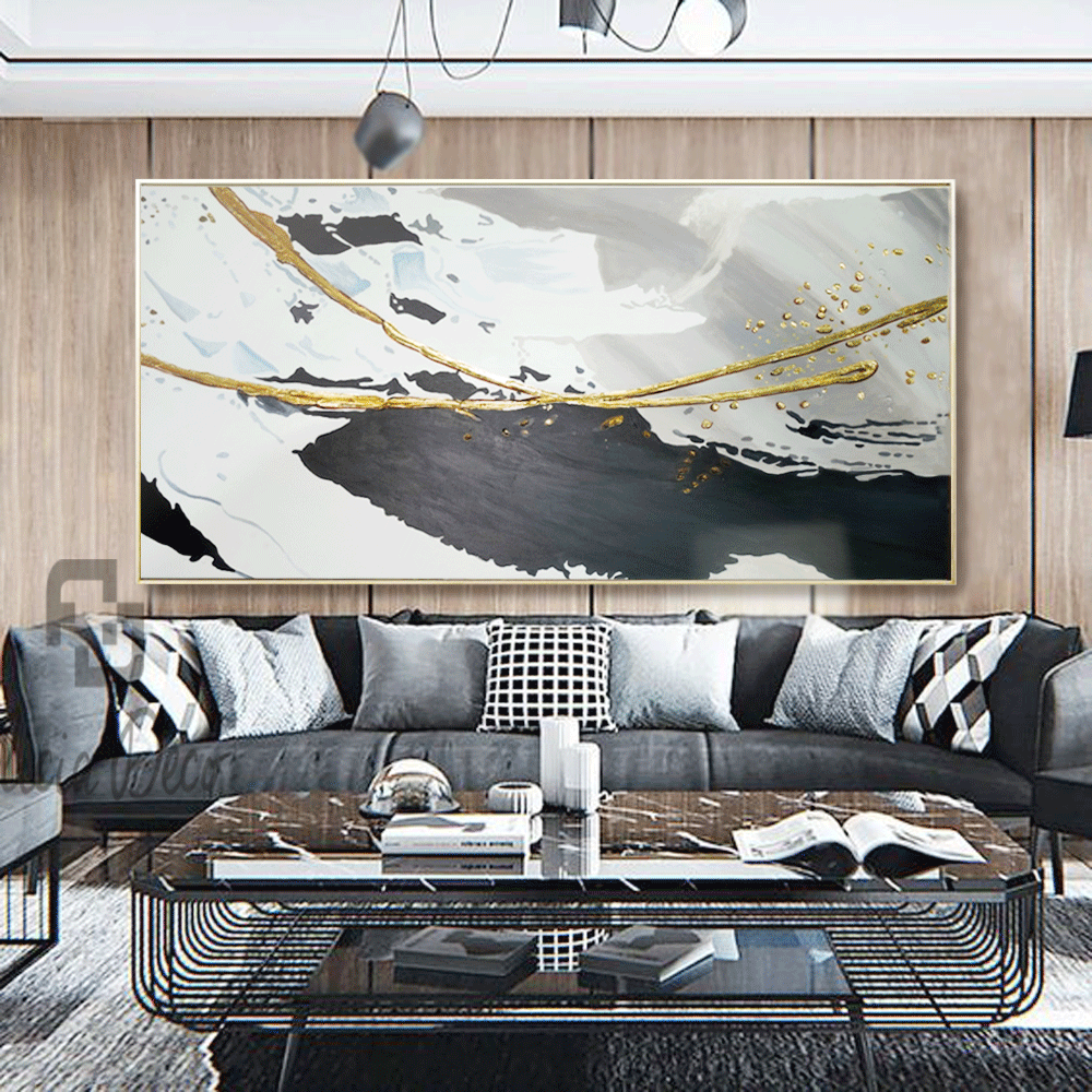 Tableau modern hand painted
