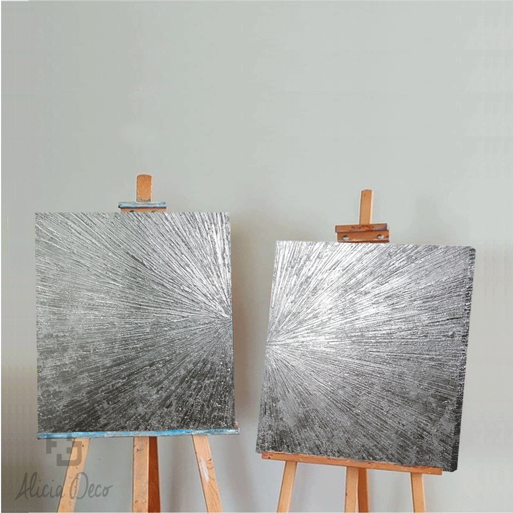 Tableau modern hand painted - Alicia Deco