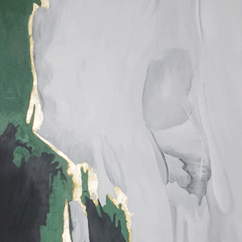 Tableau modern hand painted - Alicia Deco