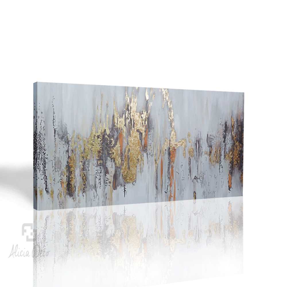 Tableau modern hand painted - Alicia Deco